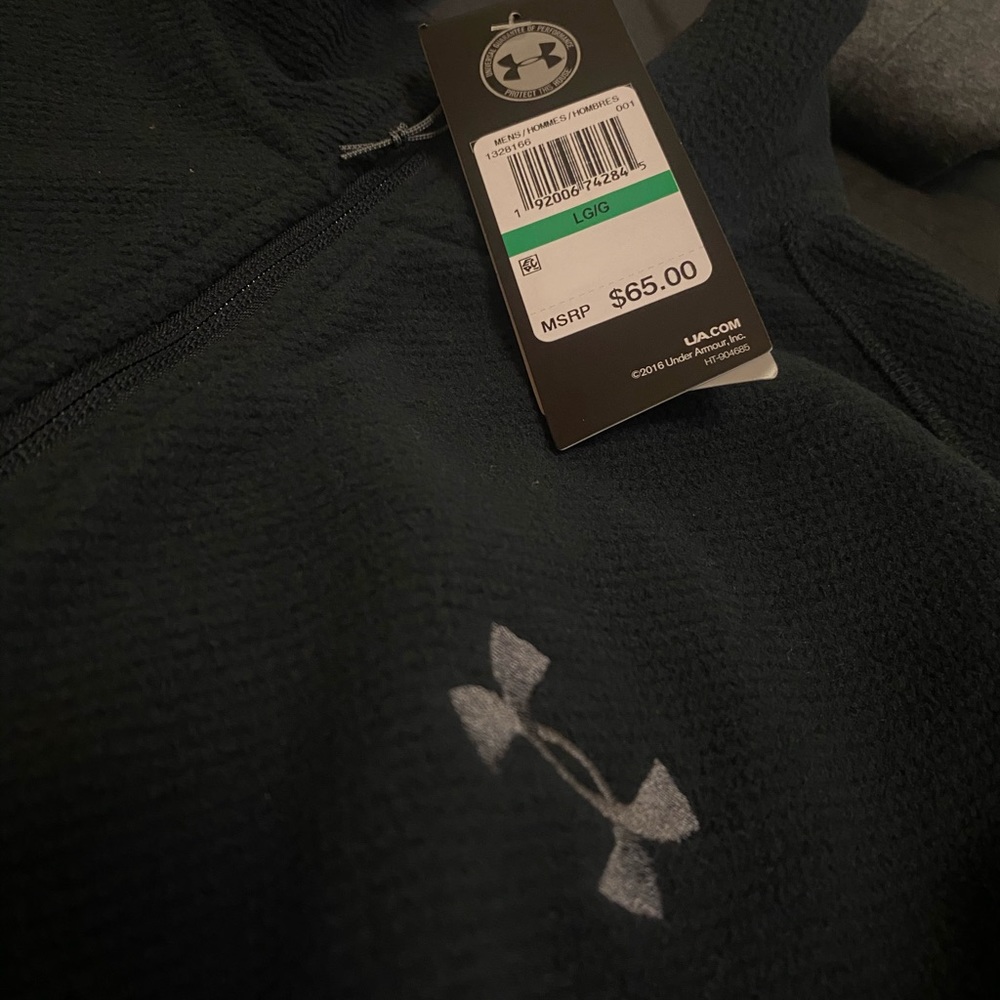🦾COLDGEAR FROM UNDER ARMOUR 1/4 ZIP SWEATSHIRT - Picture 2 of 13